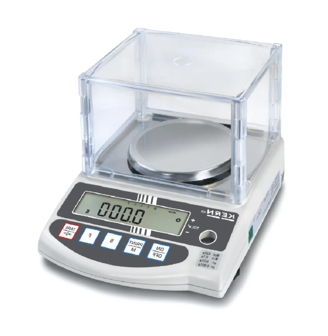 Mudel KERN EG taadeldav täppiskaal